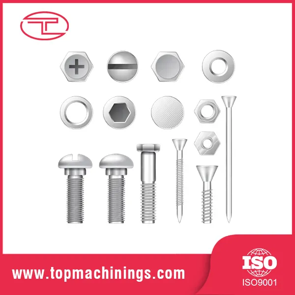 CNC vertitur Fasteners